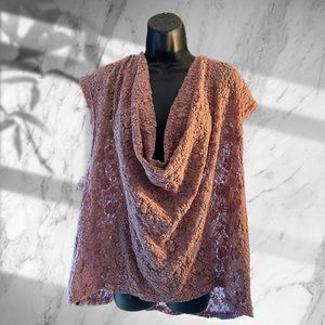 Free People Oversized Lace Top